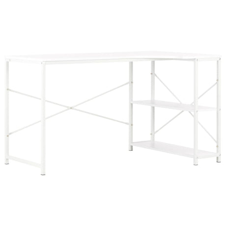 Vidaxl computerbureau 120x72x70 cm wit