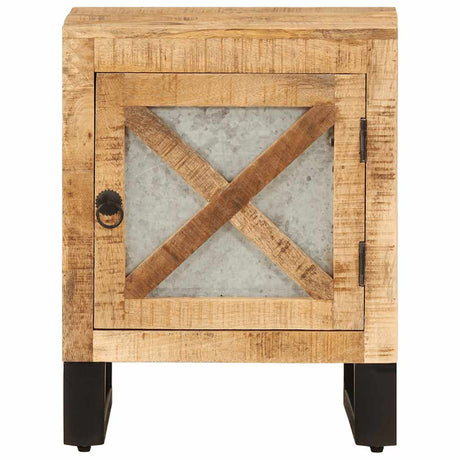 Vidaxl nachtkastje 40x30x50 cm massief mangohout