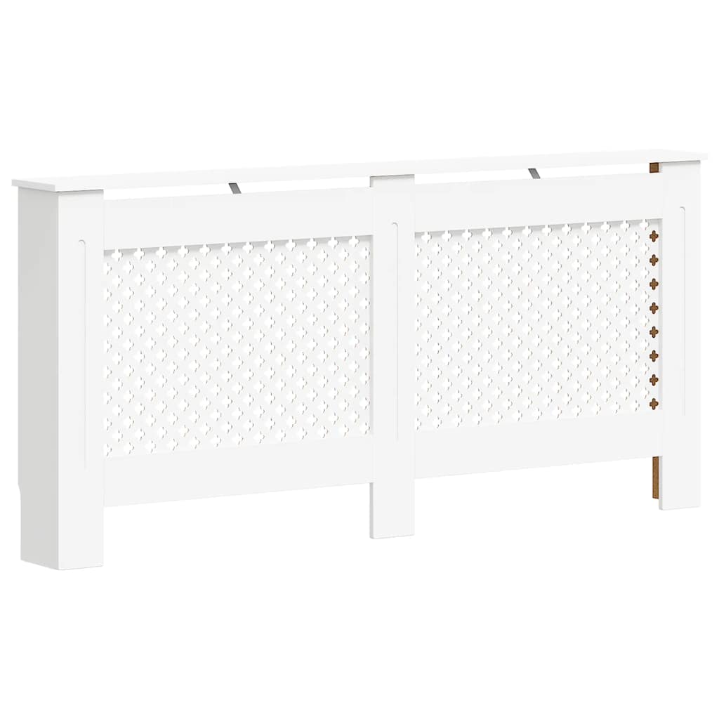 Vidaxl radiatorombouw 172x19x81,5 cm mdf wit