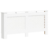 Vidaxl radiatorombouw 172x19x81,5 cm mdf wit