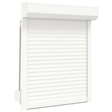 Vidaxl rolluik 70x100 cm aluminium wit