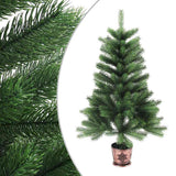 Vidaxl kunstkerstboom met levensechte naalden 90 cm groen