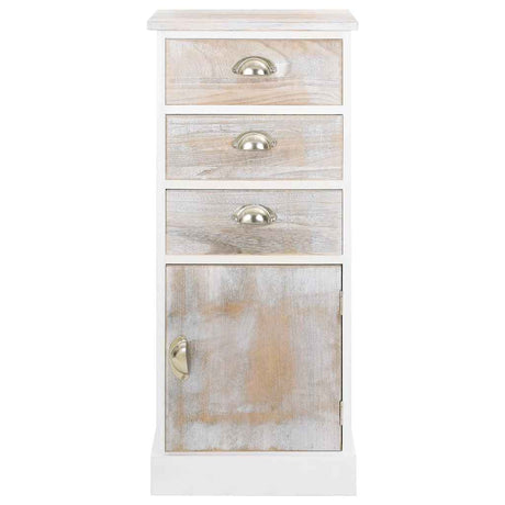 Vidaxl bijzetkast 38x28x86 cm paulowniahout