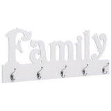 Vidaxl wandkapstok family 74x29,5 cm