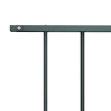 Vidaxl schuttingpaneel gepoedercoat staal 1,63x0,75 m antraciet