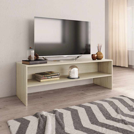 Vidaxl tv-meubel 120x40x40 cm bewerkt hout sonoma eikenkleurig