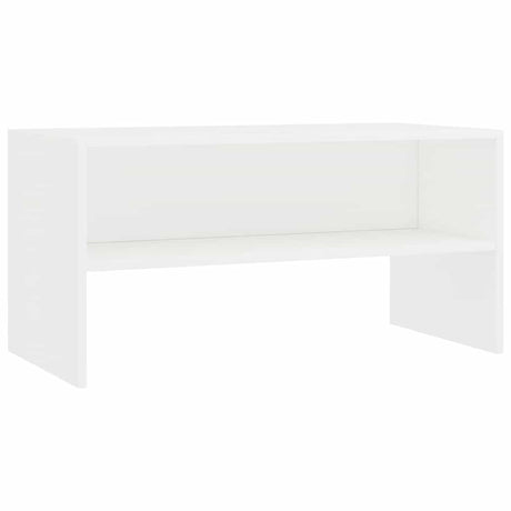 Vidaxl tv-meubel 80x40x40 cm bewerkt hout wit