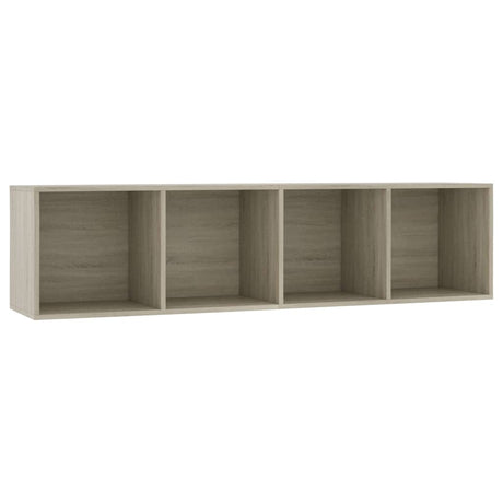 Vidaxl boekenkast tv-meubel 143x30x36 cm sonoma eikenkleurig