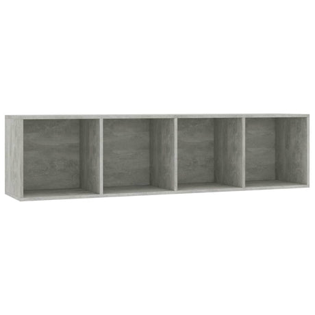 Vidaxl boekenkast tv-meubel 143x30x36 cm betongrijs