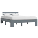 Vidaxl bedframe massief grenenhout grijs 120x200 cm
