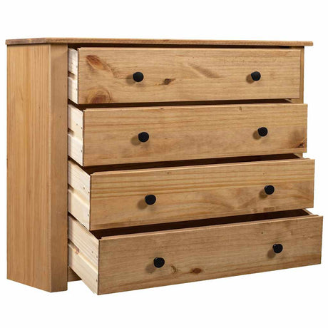Vidaxl bijzetkast panama range 80x40x73 cm grenenhout