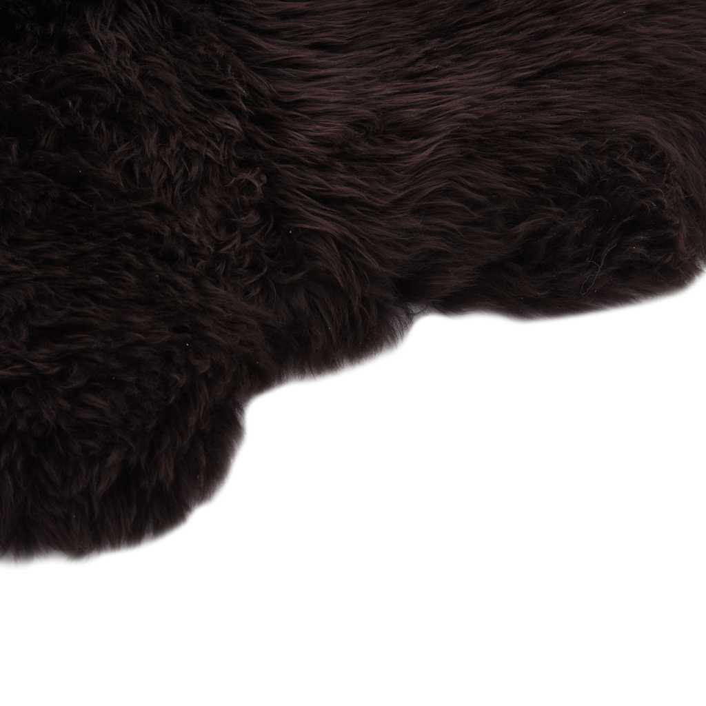 Vidaxl vloerkleed 60x180 cm schapenvacht bruin