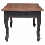Vidaxl salontafel 120x60x45 cm massief mahoniehout zwart