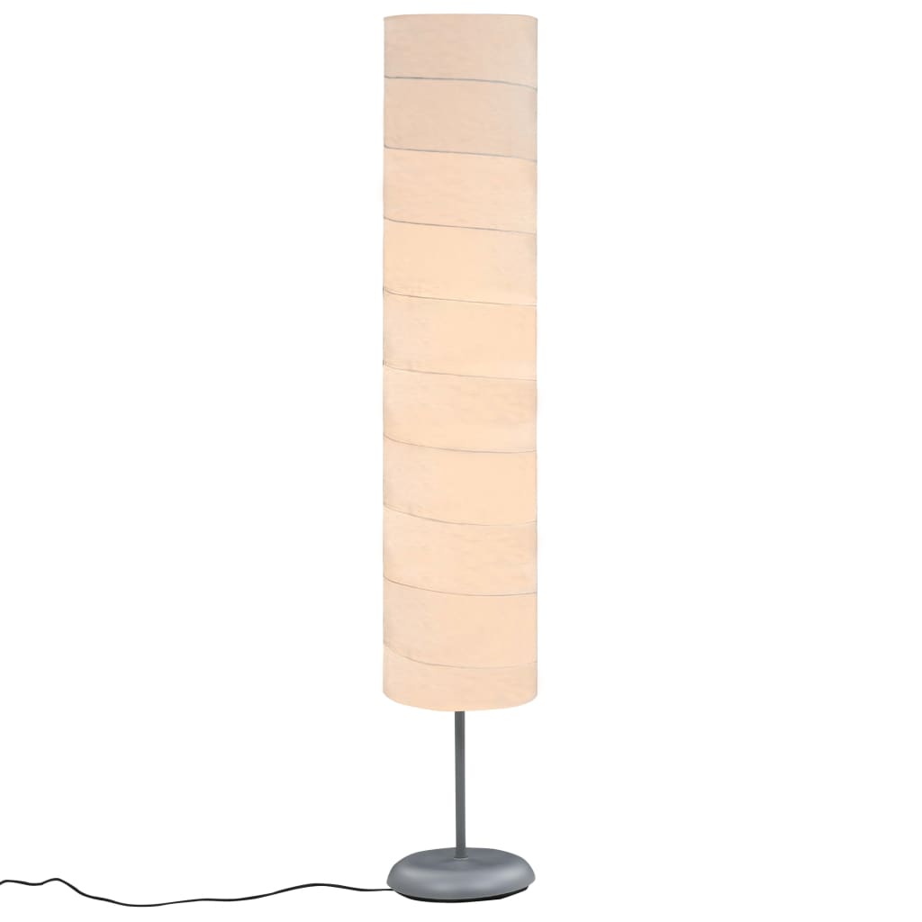 Vidaxl vloerlamp met standaard e27 121 cm wit