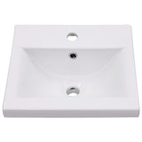 Vidaxl inbouwwastafel 42x39x18 cm keramiek wit