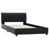 Vidaxl bedframe kunstleer zwart 100x200 cm