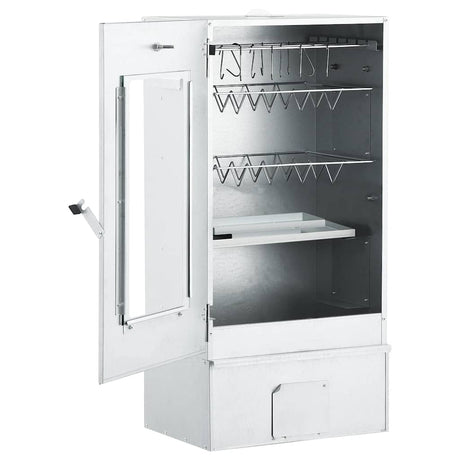 Vidaxl bbq-rookoven met 1 kg houtsnippers 44,5x29x83 cm