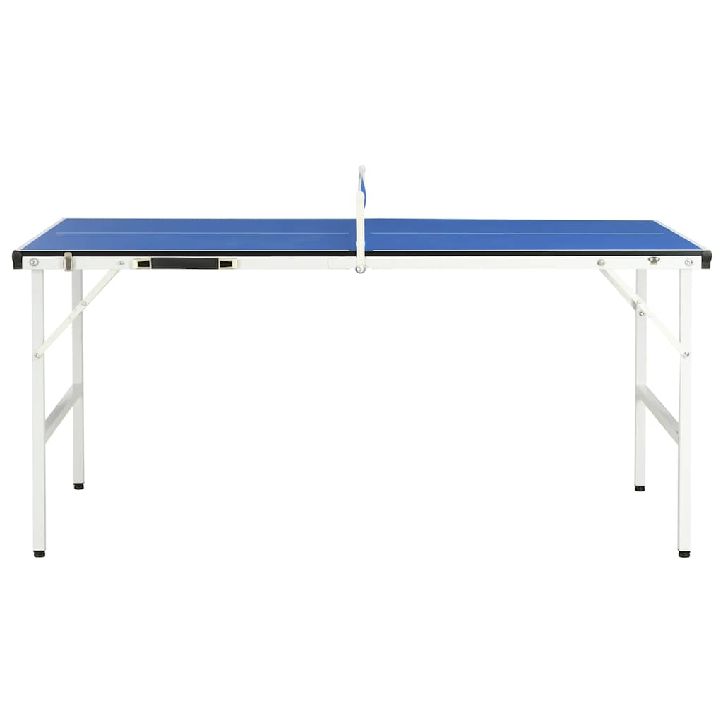 Vidaxl tafeltennistafel met net 5 feet 152x76x66 cm blauw