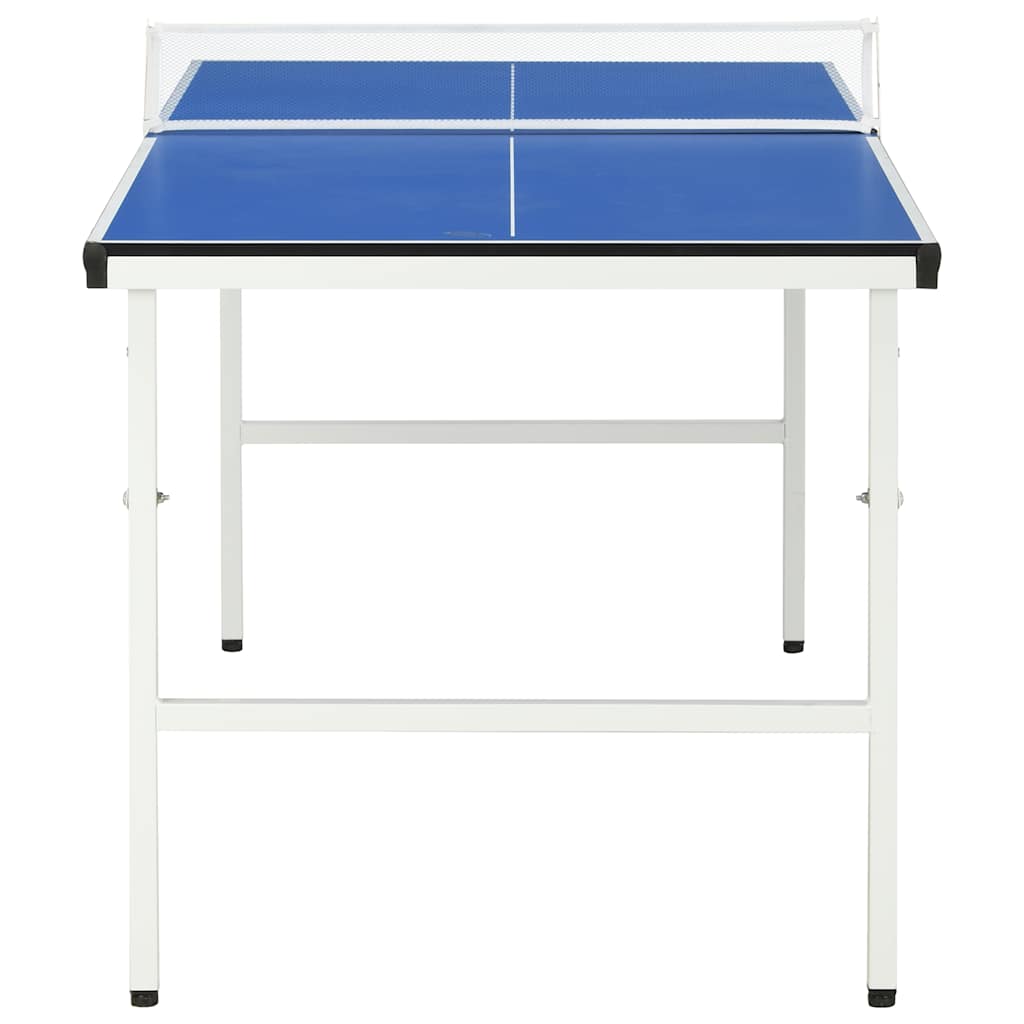 Vidaxl tafeltennistafel met net 5 feet 152x76x66 cm blauw