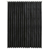 Vidaxl gordijn verduisterend met haken 290x245 cm fluweel antraciet