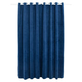 Vidaxl gordijn verduisterend met ringen 290x245 cm fluweel blauw