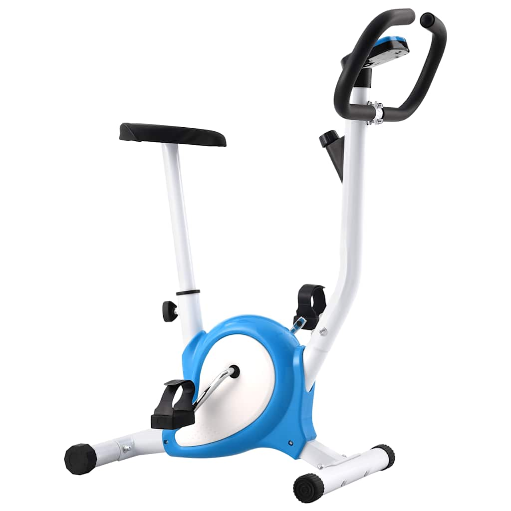 Vidaxl hometrainer met bandweerstand blauw