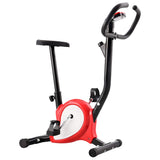 Vidaxl hometrainer met bandweerstand rood