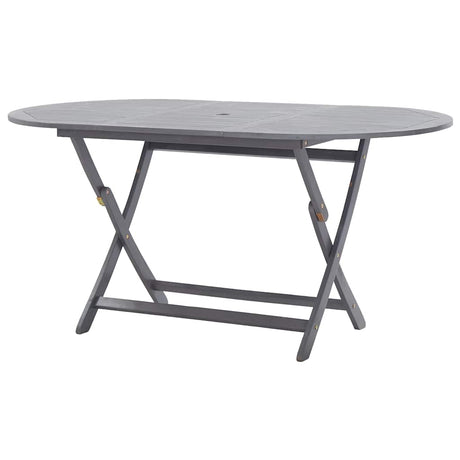 Vidaxl tuintafel inklapbaar 160x85x75 cm massief acaciahout