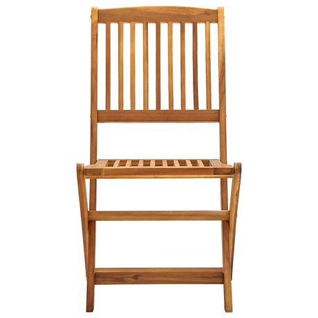 Vidaxl tuinstoelen inklapbaar 2 st massief acaciahout