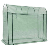 Vidaxl tuinkas met ritsdeur 200x80x170 cm