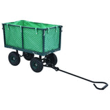 VidaXL Tuinwagen 350 kg groen