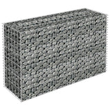 VidaXL Gabion plantenbak verhoogd 90x30x60 cm gegalvaniseerd staal