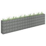 VidaXL Gabion plantenbak verhoogd 360x30x90 cm gegalvaniseerd staal