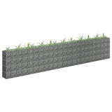 VidaXL Gabion plantenbak verhoogd 450x30x90 cm gegalvaniseerd staal