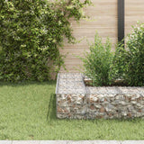 Vidaxl gabion plantenbak verhoogd kubus 30x30x30 cm staaldraad