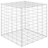 Vidaxl gabion plantenbak verhoogd kubus 50x50x50 cm staaldraad