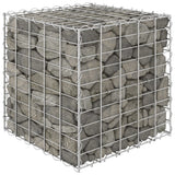 Vidaxl gabion plantenbak verhoogd kubus 50x50x50 cm staaldraad