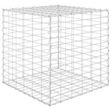 Vidaxl gabion plantenbak verhoogd kubus 60x60x60 cm staaldraad