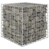 Vidaxl gabion plantenbak verhoogd kubus 60x60x60 cm staaldraad