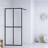 Vidaxl inloopdouchewand 118x190 cm mat gehard glas