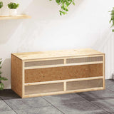 Vidaxl terrarium 120x50x50 cm bewerkt hout