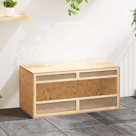 Vidaxl terrarium 100x47x47 cm bewerkt hout