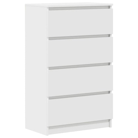 Vidaxl dressoir 60x35x98,5 cm bewerkt hout wit