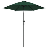Vidaxl parasol 200x224 cm aluminium groen
