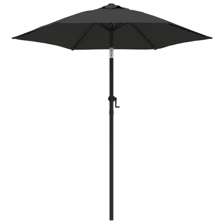 Vidaxl parasol 200x224 cm aluminium antraciet