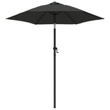 Vidaxl parasol 200x224 cm aluminium antraciet