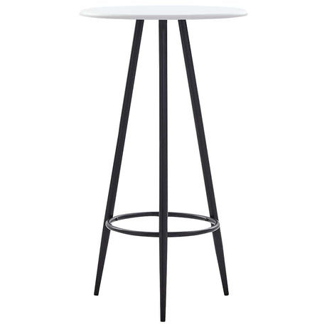 Vidaxl bartafel 60x107,5 cm mdf wit