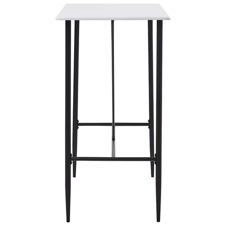 Vidaxl bartafel 120x60x110 cm mdf wit