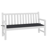 Vidaxl tuinbankkussen 150x50x4 cm oxford stof zwart