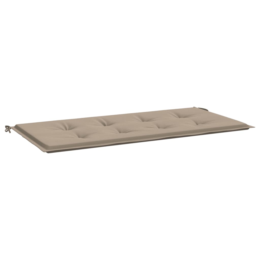 Vidaxl tuinbankkussen 100x50x3 cm oxford stof taupe